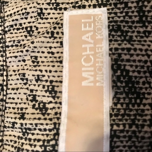 Michael Kors/Vintage-Reptile print short sleeve blouse- Office-Casual-Size Small - Picture 7 of 10